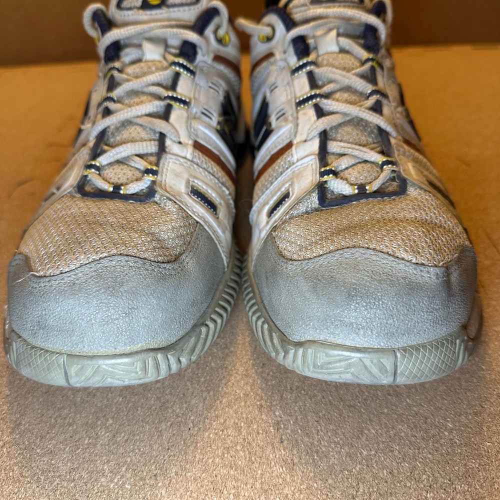 New Balance 1002 Mens Size 12D Tennis Shoes White Grey Orange CT1002W - Picture 4 of 11